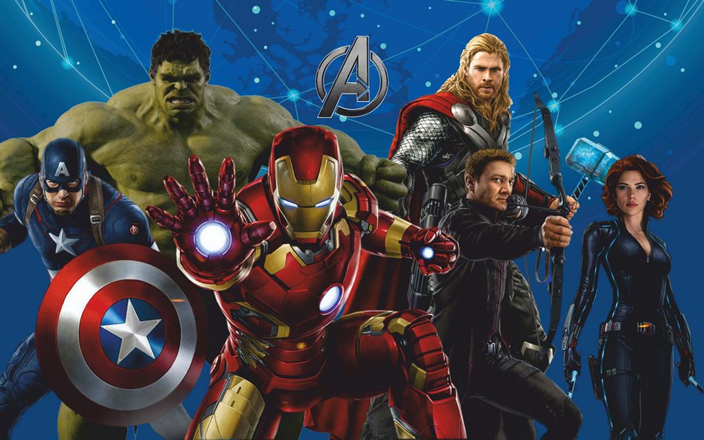 Avengers%20Çocuk%20Odası%20Duvar%20Kağıdı