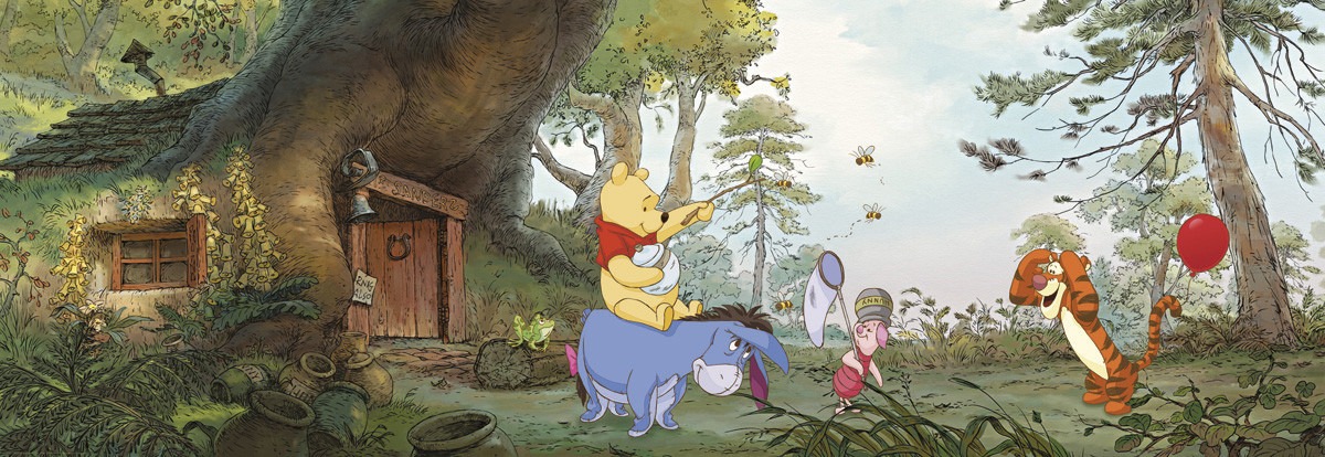 Winnie%20the%20Pooh%20Çocuk%20Odası%20Duvar%20Kağıdı