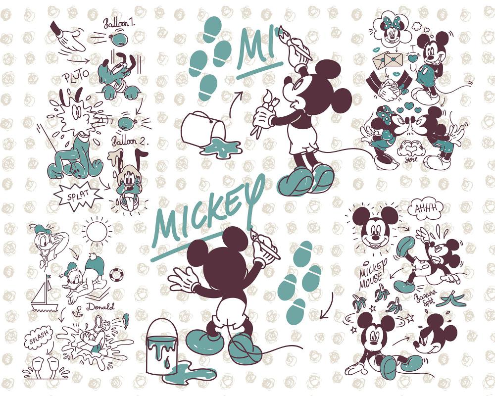 Mickey%20Mouse%20Çocuk%20Odası%20Duvar%20Kağıdı