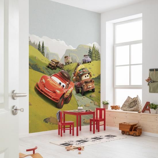 Şimşek Mcqueen Çocuk Odası Duvar Kağıdı |  Gece Kids Room| Çocuk Odası Dekorasyonu