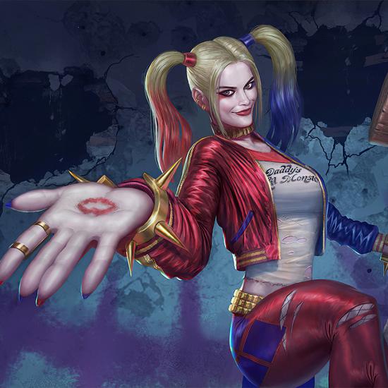 Harley Quinn Çocuk Odası Duvar Kağıdı |  Gece Kids Room| Çocuk Odası Dekorasyonu