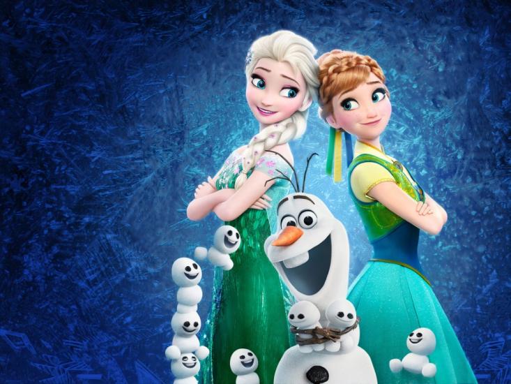 Elsa Çocuk Odası Duvar Kağıdı | Gece Kids Room