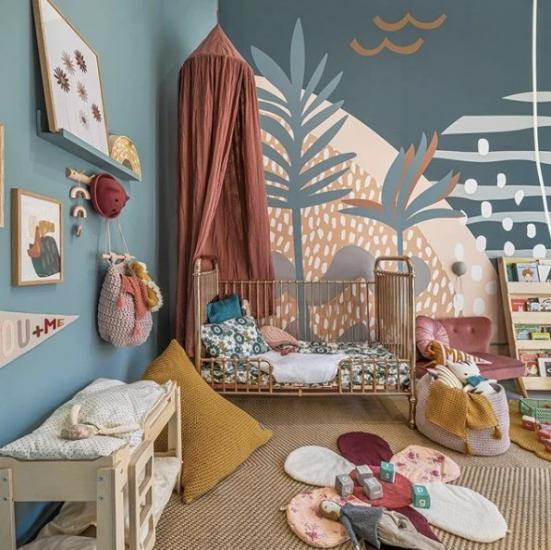 GeceKids Collection Çocuk Odası Duvar Kağıdı |  Gece Kids Room| Çocuk Odası Dekorasyonu